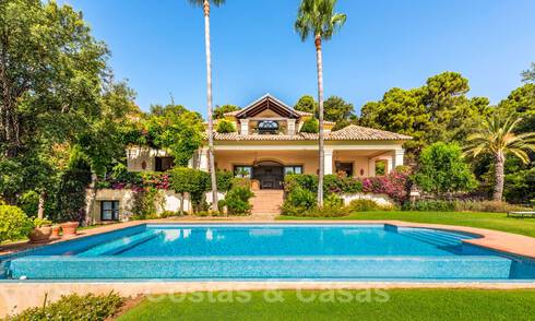 Mediterrane luxevilla met zeezicht te koop in het exclusieve La Zagaleta Golfresort in Benahavis - Marbella 36317
