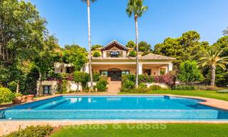 Mediterrane luxevilla met zeezicht te koop in het exclusieve La Zagaleta Golfresort in Benahavis - Marbella 36317 