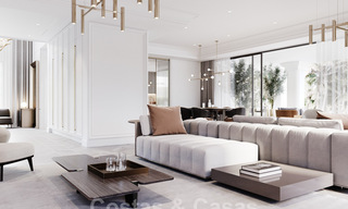 Nieuwe luxevilla's in een moderne klassieke stijl te koop op de prestigieuze Golden Mile in Marbella 36384 