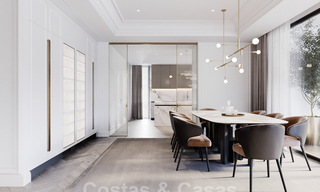 Nieuwe luxevilla's in een moderne klassieke stijl te koop op de prestigieuze Golden Mile in Marbella 36390 
