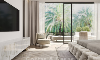 Nieuwe luxevilla's in een moderne klassieke stijl te koop op de prestigieuze Golden Mile in Marbella 36397 