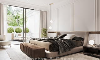 Nieuwe luxevilla's in een moderne klassieke stijl te koop op de prestigieuze Golden Mile in Marbella 36413 