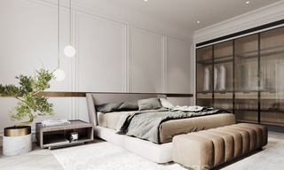 Nieuwe luxevilla's in een moderne klassieke stijl te koop op de prestigieuze Golden Mile in Marbella 36414 