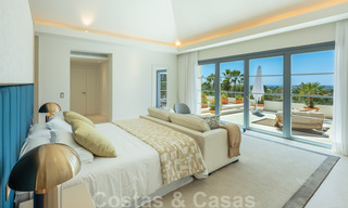 Zeer ruime luxevilla te koop in een Mediterrane stijl met een eigentijds design interieur in de Golf Vallei van Nueva Andalucia, Marbella 36518 