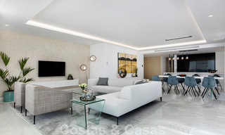 Strak modern, eerstelijnsstrand luxeappartement te koop in Emare, New Golden Mile, tussen Marbella en Estepona 36946 