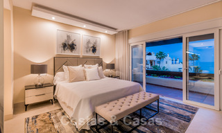 Eigentijds gerenoveerd eerstelijnsstrand Penthouse te koop met 4 slaapkamers en prachtig zeezicht op de New Golden Mile tussen Marbella en Estepona 36899 