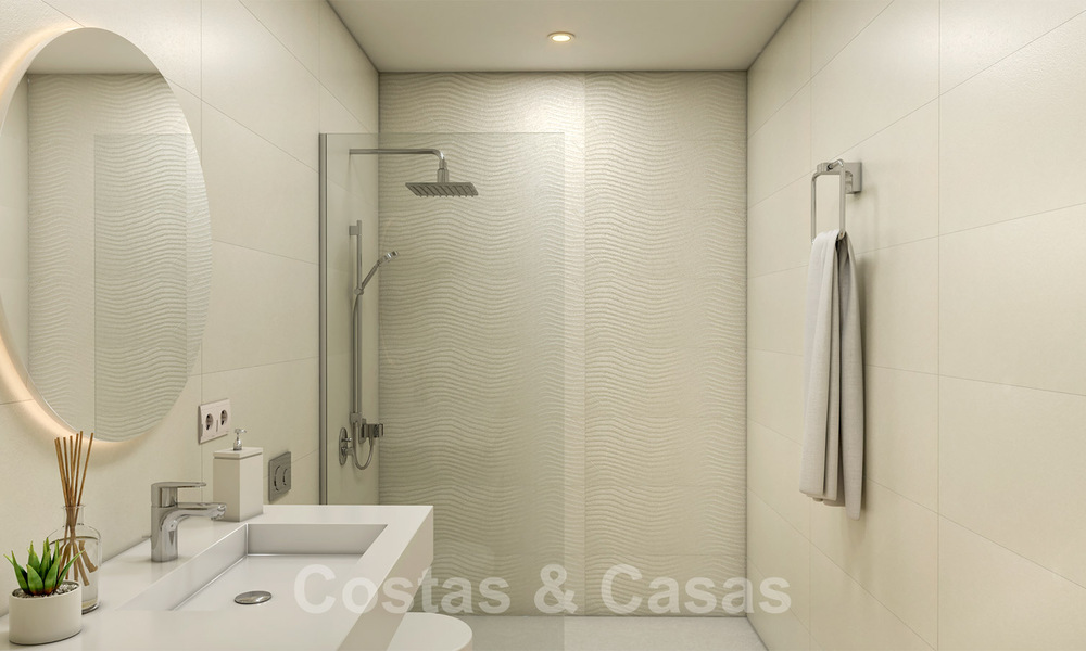 Moderne luxe appartementen te koop in een exclusief complex met privé lagune aan de Costa del Sol 37071