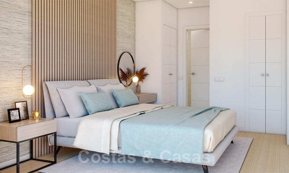 Moderne luxe appartementen te koop in een exclusief complex met privé lagune aan de Costa del Sol 37074