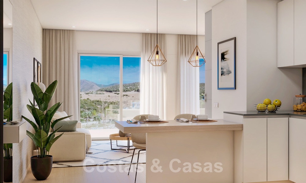 Moderne luxe appartementen te koop in een exclusief complex met privé lagune aan de Costa del Sol 37076