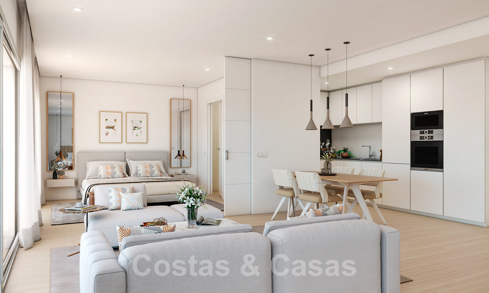 Moderne luxe appartementen te koop in een exclusief complex met privé lagune aan de Costa del Sol 37079