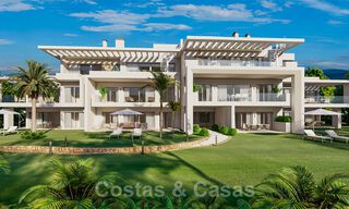 Moderne luxe appartementen te koop in een exclusief complex met privé lagune aan de Costa del Sol 37083 