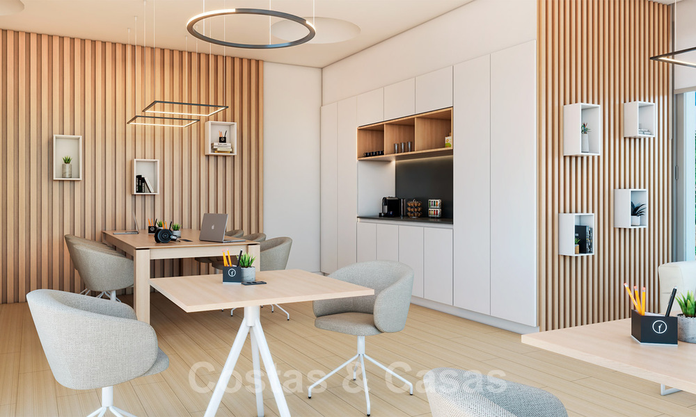 Moderne luxe appartementen te koop in een exclusief complex met privé lagune aan de Costa del Sol 37087