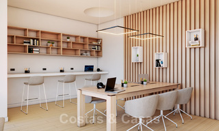 Moderne luxe appartementen te koop in een exclusief complex met privé lagune aan de Costa del Sol 37089 
