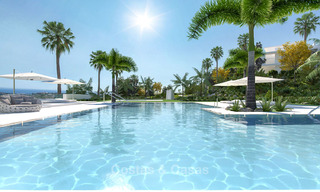 Moderne luxe appartementen te koop in een exclusief complex met privé lagune aan de Costa del Sol 37091 
