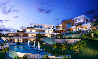 Nieuwe innovatieve luxe appartementen te koop direct aan de golfbaan en met zeezicht te Cabopino, Oost-Marbella 37098 