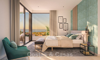 Nieuwe innovatieve luxe appartementen te koop direct aan de golfbaan en met zeezicht te Cabopino, Oost-Marbella 37101 