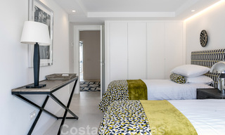 Stijlvol gerenoveerde villa te koop in een moderne Mediterrane stijl aan de Golden Mile in Marbella 37375 