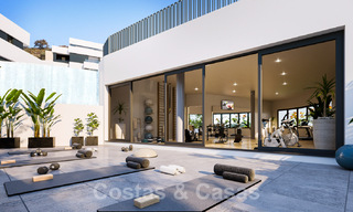 Nieuw hedendaags designproject met luxe appartementen te koop met prachtig zeezicht in Oost Marbella 37388 