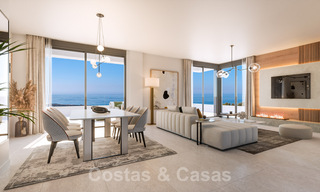Nieuw hedendaags designproject met luxe appartementen te koop met prachtig zeezicht in Oost Marbella 37394 