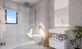 Nieuw hedendaags designproject met luxe appartementen te koop met prachtig zeezicht in Oost Marbella 37401 