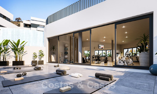 Nieuw hedendaags designproject met luxe appartementen te koop met prachtig zeezicht in Oost Marbella 47628 