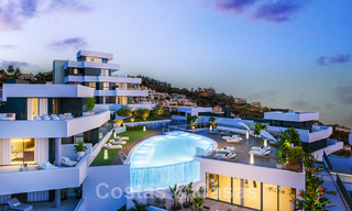 Nieuw hedendaags designproject met luxe appartementen te koop met prachtig zeezicht in Oost Marbella 47642 
