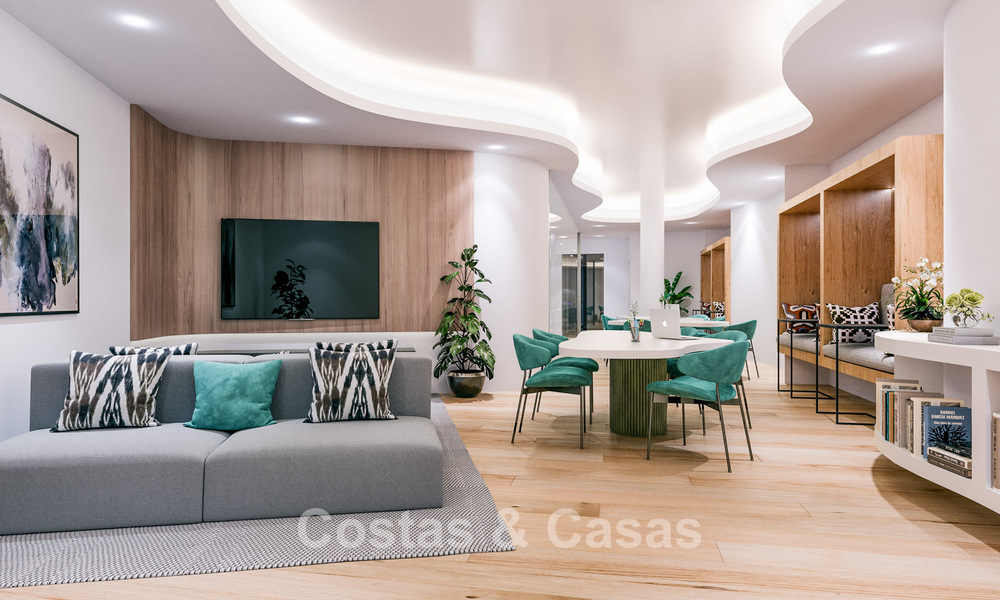 Frontline Golf, moderne luxe appartementen te koop, op loopafstand van voorzieningen in Guadalmina en San Pedro in Marbella 806666
