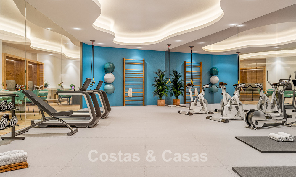 Frontline Golf, moderne luxe appartementen te koop, op loopafstand van voorzieningen in Guadalmina en San Pedro in Marbella 806667