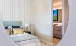 Nieuw project met luxe appartementen te koop met panoramisch uitzicht op zee en een golfbaan in Estepona 37437 