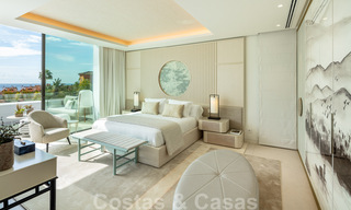 Instapklare, nieuwe moderne designvilla te koop in zeer gewilde strandwijk net ten oosten van Marbella centrum 37562 