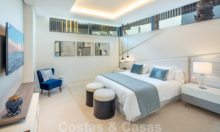 Instapklare, nieuwe moderne designvilla te koop in zeer gewilde strandwijk net ten oosten van Marbella centrum 37571 