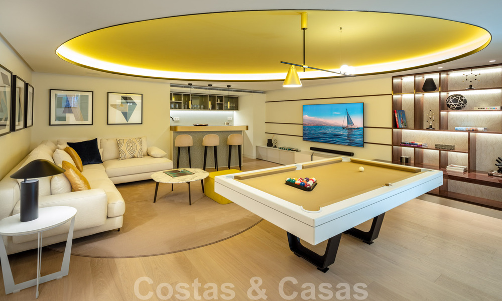 Instapklare, nieuwe moderne designvilla te koop in zeer gewilde strandwijk net ten oosten van Marbella centrum 37575