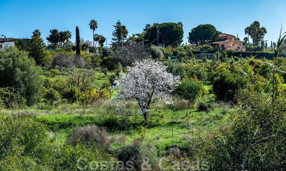 Eerstelijns golf locatie, bouwkavel te koop in golfresort met prachtig uitzicht naar zee - New Golden Mile, Marbella - Estepona 38007