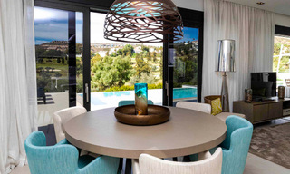 Instapklare, moderne luxevilla te koop, eerstelijns golf in Benahavis - Marbella 37660 