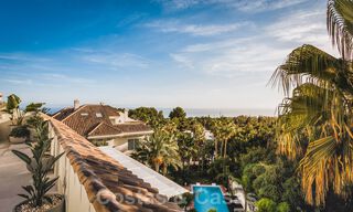 Luxe penthouse te koop met zeezicht in een chic complex aan de Golden Mile in Marbella 37751 