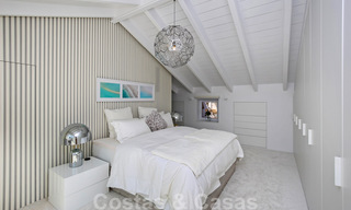 Luxe penthouse te koop met zeezicht in een exclusief complex, op de prestigieuze Golden Mile, Marbella 38387 