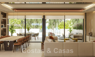 Beachfront nieuwbouwproject. Ultra luxe appartementen te koop in een eerstelijnstrand complex in Marbella 48685 