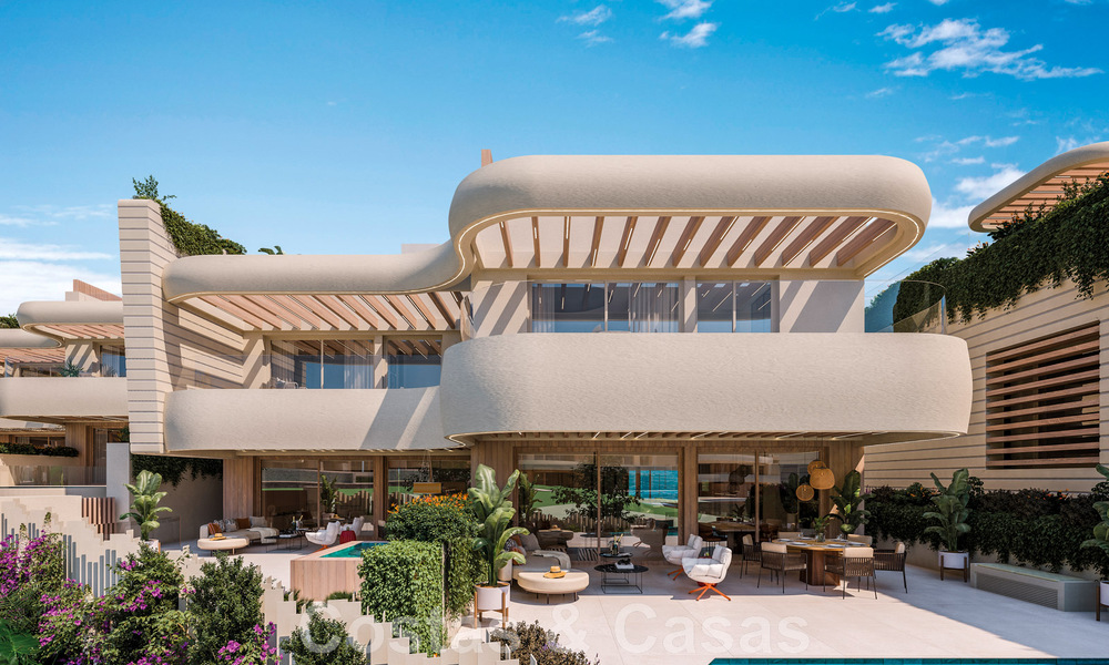 Beachfront nieuwbouwproject. Ultra luxe appartementen te koop in een eerstelijnstrand complex in Marbella 48694