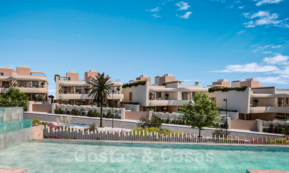 Beachfront nieuwbouwproject. Ultra luxe appartementen te koop in een eerstelijnstrand complex in Marbella 48696