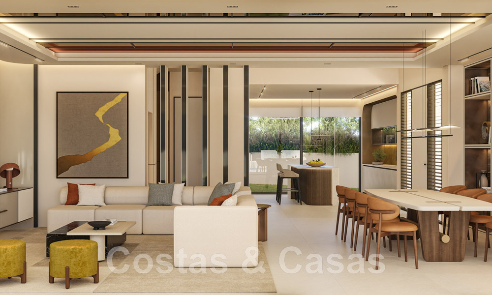Beachfront nieuwbouwproject. Ultra luxevilla´s te koop in een eerstelijnstrand complex in Marbella 48713