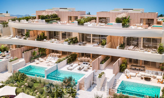Beachfront nieuwbouwproject. Ultra luxevilla´s te koop in een eerstelijnstrand complex in Marbella 48724 