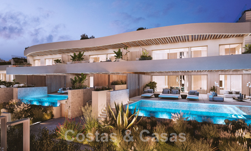 Beachfront nieuwbouwproject. Ultra luxevilla´s te koop in een eerstelijnstrand complex in Marbella 48727