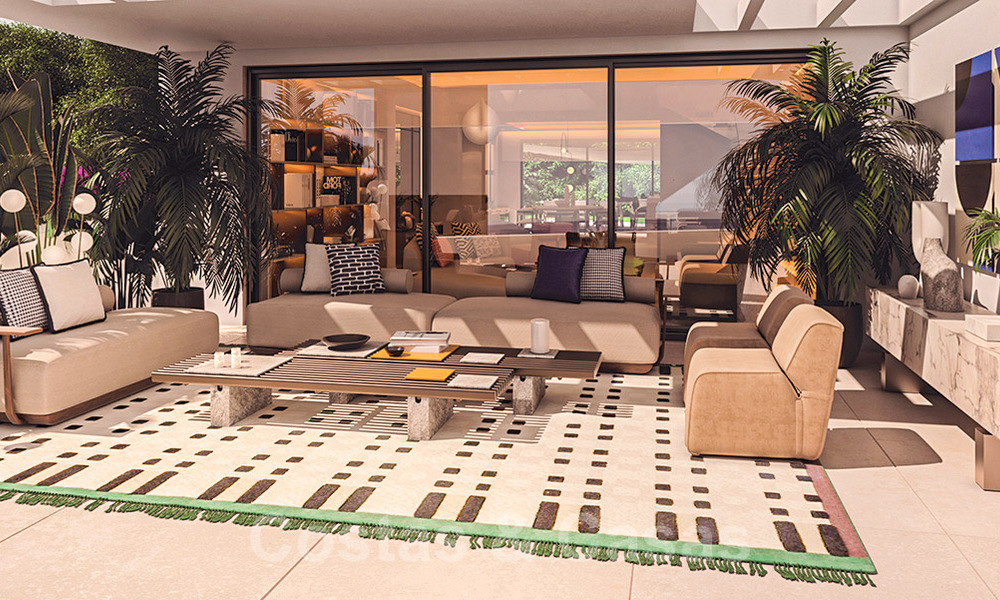Dunique - Marbella, een beachfront nieuwbouwproject. Innovatieve luxe appartementen en villa´s te koop in een eerstelijns strandcomplex in Marbella 37859