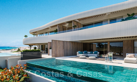 Dunique - Marbella, een beachfront nieuwbouwproject. Innovatieve luxe appartementen en villa´s te koop in een eerstelijns strandcomplex in Marbella 37875