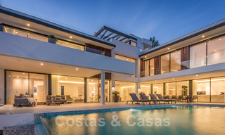 Instapklare, designvilla te koop, met prachtig golfzicht, in een prestigieuze golfwijk in Benahavis - Marbella 38131 