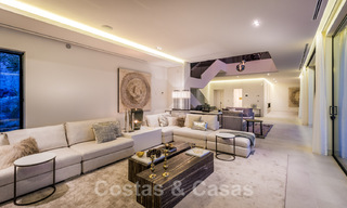 Instapklare, designvilla te koop, met prachtig golfzicht, in een prestigieuze golfwijk in Benahavis - Marbella 38138 