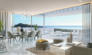 Moderne, eigentijdse luxe appartementen met adembenemende zeezicht te koop, op korte rijafstand van het centrum van Marbella 38318 