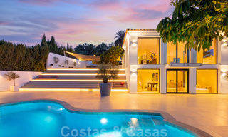 Elegante, zeer stijlvolle luxevilla te koop in het hart van de Golf Vallei in Nueva Andalucia te Marbella 38231 