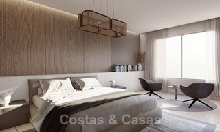 Modern, ruim, designer penthouse te koop a/d strandzijde e/o loopafstand v/h centrum van Puerto Banus in Marbella 38252 