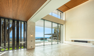 Nieuwe, moderne, majestueuze villa te koop, eerstelijns golf met panoramisch uitzicht in vijfsterren golfresort in Marbella - Benahavis 52351 